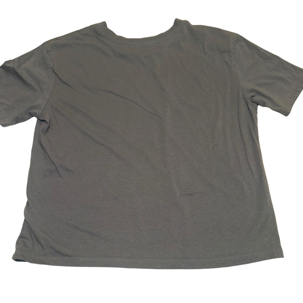 REBELLIOUS ONE Juniors' Yin Yang Graphic-Print T-Shirt Grey Short Sleeve Small - Picture 10 of 12